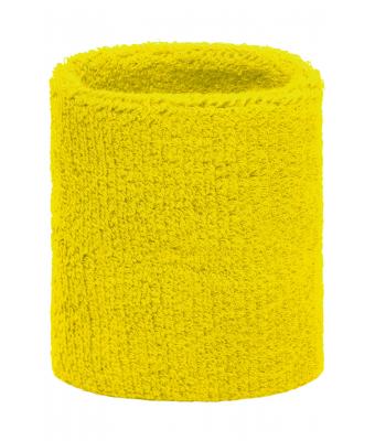 Unisex Terry Wristband Lichtgeel 7599