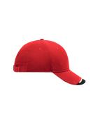 Unisex Half-Pipe Sandwich Cap Red/white/black 7603