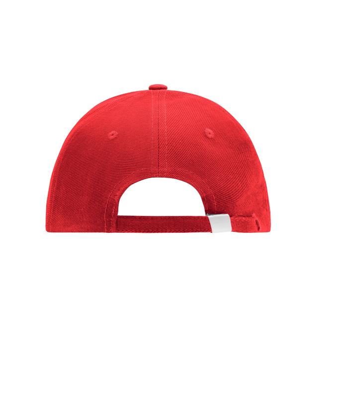Unisex Half-Pipe Sandwich Cap Red/white/black 7603
