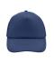 Unisex 5 Panel Polyester Mesh Cap Navy 7622