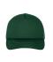Unisex 5 Panel Polyester Mesh Cap Donkergroen 7622