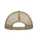 Unisex 5 Panel Polyester Mesh Cap Khaki 7622