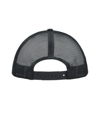Unisex 5 Panel Polyester Mesh Cap Wit/grafiet 7622