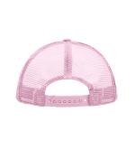 Unisexe Casquette trucker 5 panneaux Blanc/rose clair 7622