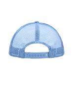 Unisexe Casquette trucker 5 panneaux Blanc/bleu-clair 7622