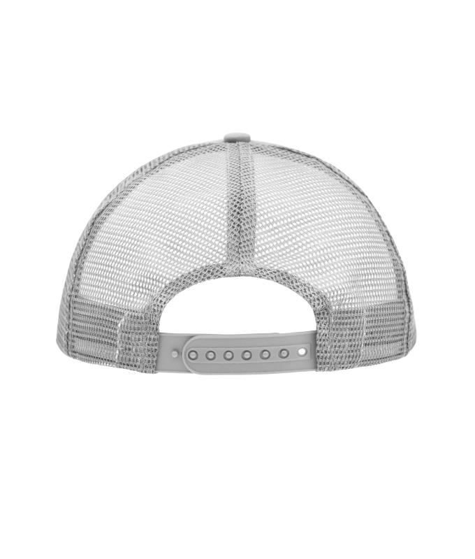Unisexe Casquette trucker 5 panneaux Gris-clair 7622