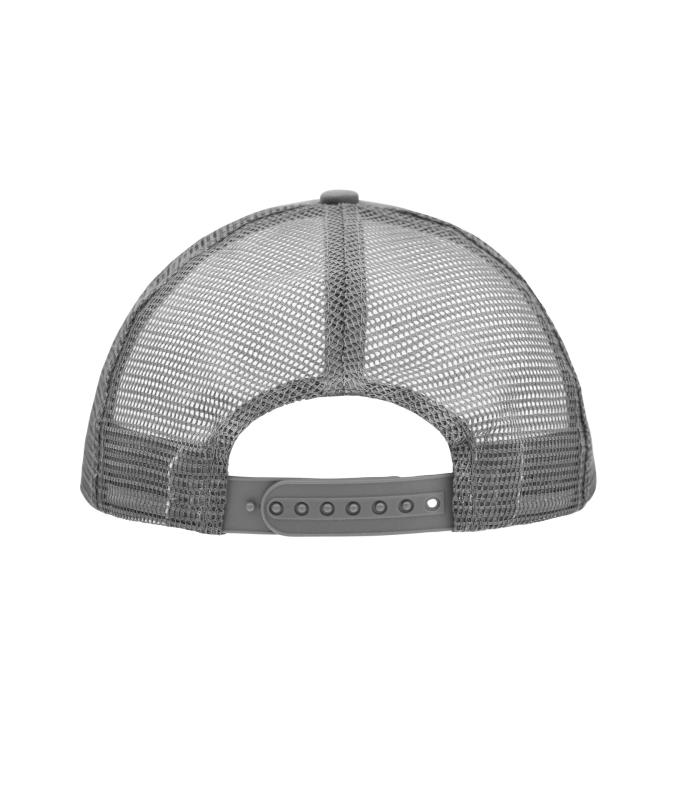 Unisexe Casquette trucker 5 panneaux Gris-foncé 7622