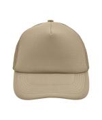Unisexe Casquette trucker 5 panneaux Kaki 7622