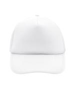 Unisexe Casquette trucker 5 panneaux Blanc 7622