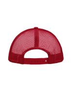Unisexe Casquette trucker 5 panneaux Rouge 7622