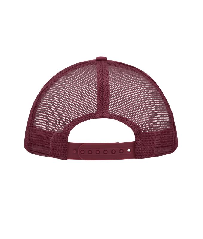 Unisexe Casquette trucker 5 panneaux Bourgogne 7622