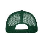 Unisexe Casquette trucker 5 panneaux Vert-foncé 7622