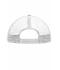 Kinderen 5 Panel Polyester Mesh Cap for Kids Wit/wit 7623