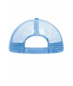 Enfant Casquette trucker enfants 5 panneaux Blanc/bleu-clair 7623