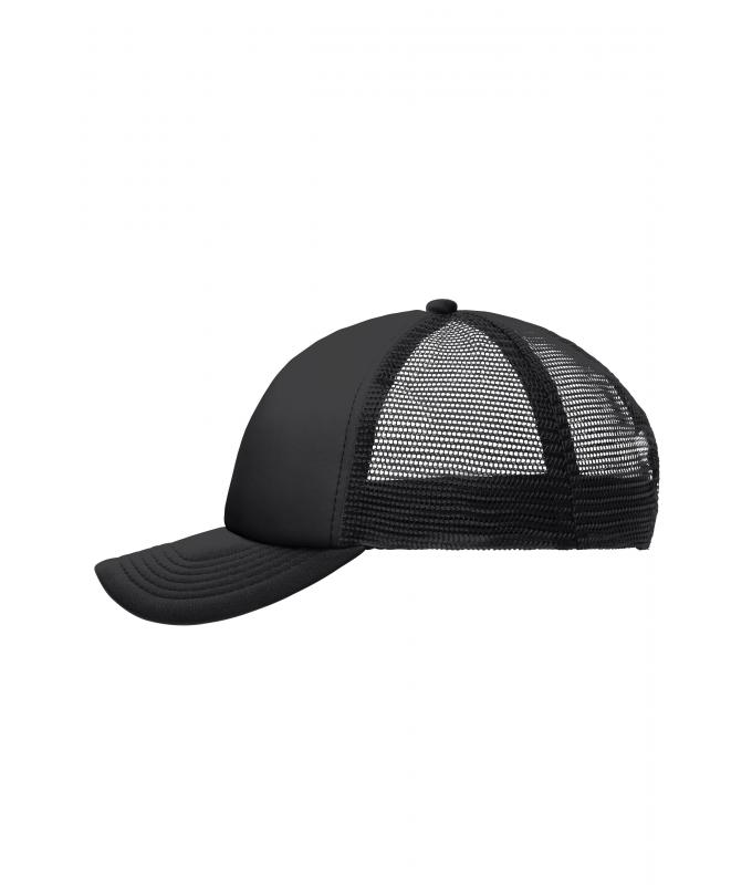 Enfant Casquette trucker enfants 5 panneaux Noir/noir 7623