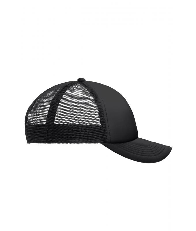 Enfant Casquette trucker enfants 5 panneaux Noir/noir 7623