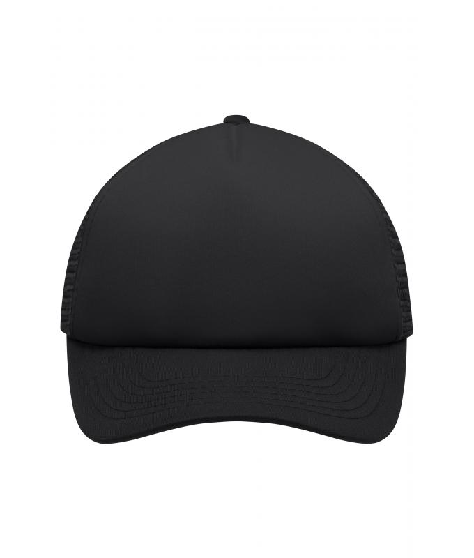 Enfant Casquette trucker enfants 5 panneaux Noir/noir 7623