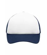 Enfant Casquette trucker enfants 5 panneaux Blanc/marine 7623