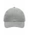 Unisex 6 Panel Cap Heavy Cotton Lichtgrijs 7642