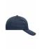 Unisex 6 Panel Cap Heavy Cotton Navy 7642