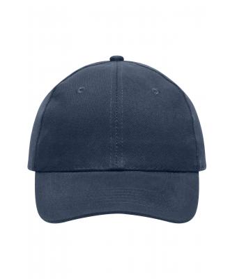 Unisex 6 Panel Cap Heavy Cotton Navy 7642