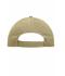 Unisex 6 Panel Cap Heavy Cotton Beige 7642