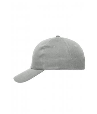 Unisex 6 Panel Cap Heavy Cotton Lichtgrijs 7642
