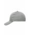 Unisex 6 Panel Cap Heavy Cotton Lichtgrijs 7642