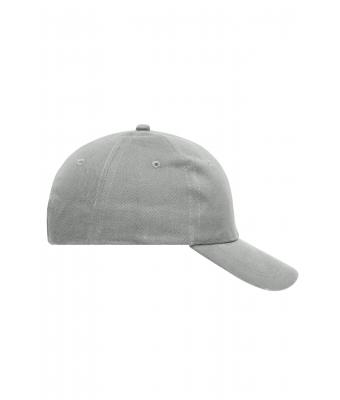 Unisex 6 Panel Cap Heavy Cotton Lichtgrijs 7642