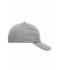 Unisex 6 Panel Cap Heavy Cotton Lichtgrijs 7642