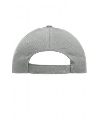 Unisex 6 Panel Cap Heavy Cotton Lichtgrijs 7642