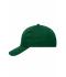 Unisex 6 Panel Cap Heavy Cotton Donkergroen 7642