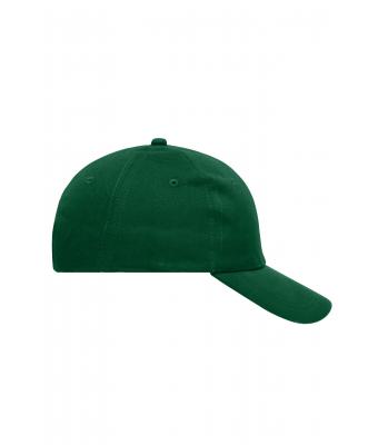 Unisex 6 Panel Cap Heavy Cotton Donkergroen 7642