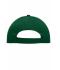 Unisex 6 Panel Cap Heavy Cotton Donkergroen 7642