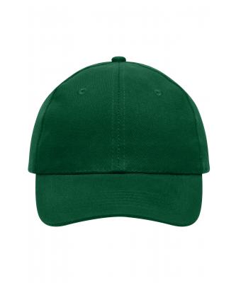Unisex 6 Panel Cap Heavy Cotton Donkergroen 7642