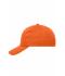Unisex 6 Panel Cap Heavy Cotton Oranje 7642