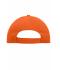 Unisex 6 Panel Cap Heavy Cotton Oranje 7642