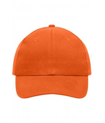 Unisex 6 Panel Cap Heavy Cotton Oranje 7642