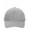 Unisex 5 Panel Cap Heavy Cotton Light-grey 7643