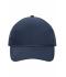 Unisex 5 Panel Cap Heavy Cotton Navy 7643