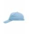 Unisex 5 Panel Cap Heavy Cotton Lichtblauw 7643