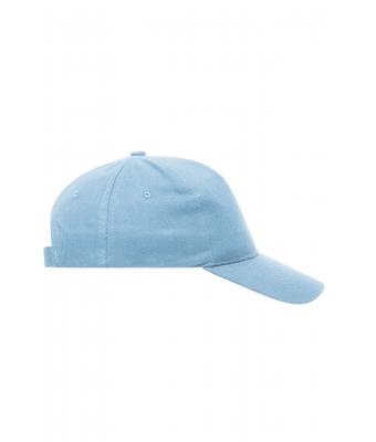 Unisex 5 Panel Cap Heavy Cotton Lichtblauw 7643