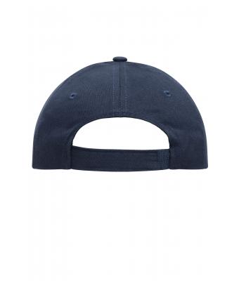 Unisex 5 Panel Cap Heavy Cotton Navy 7643