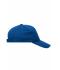 Unisex 5 Panel Cap Heavy Cotton Royal 7643