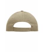 Unisex 5 Panel Cap Heavy Cotton Beige 7643