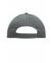 Unisex 5 Panel Cap Heavy Cotton Dark-grey 7643