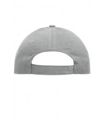 Unisex 5 Panel Cap Heavy Cotton Light-grey 7643