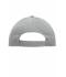 Unisex 5 Panel Cap Heavy Cotton Light-grey 7643