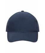Unisex 5 Panel Cap Heavy Cotton Navy 7643