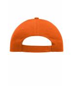 Unisex 5 Panel Cap Heavy Cotton Orange 7643